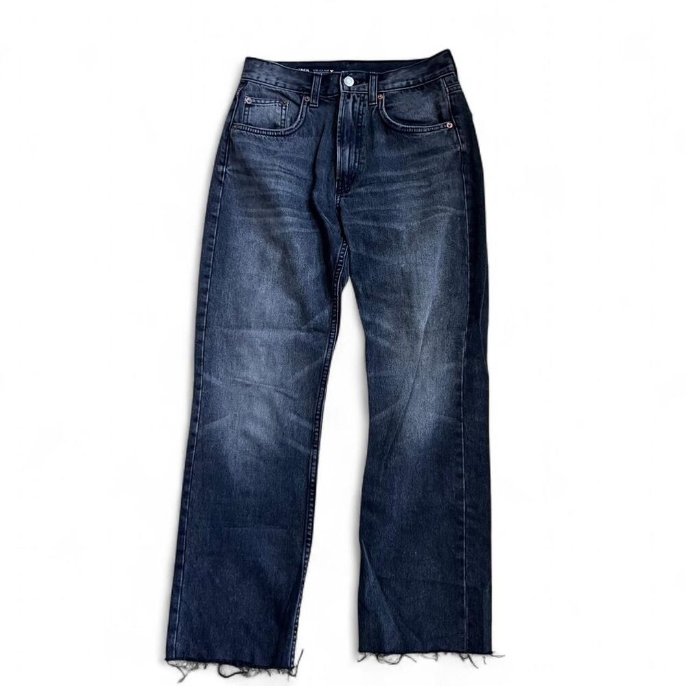 Zara Women's Black and Grey Jeans
